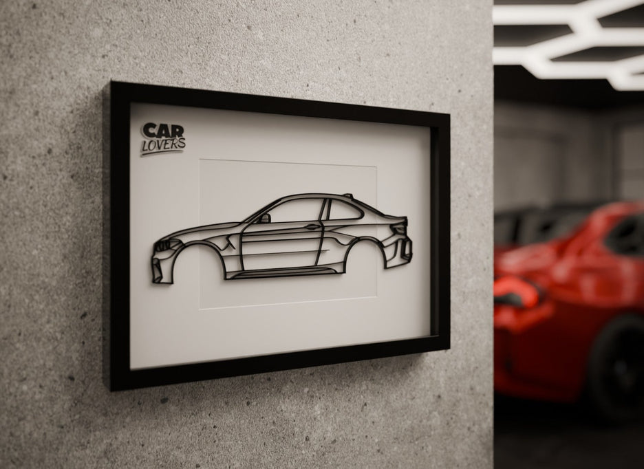 Zarámované siluety aut
