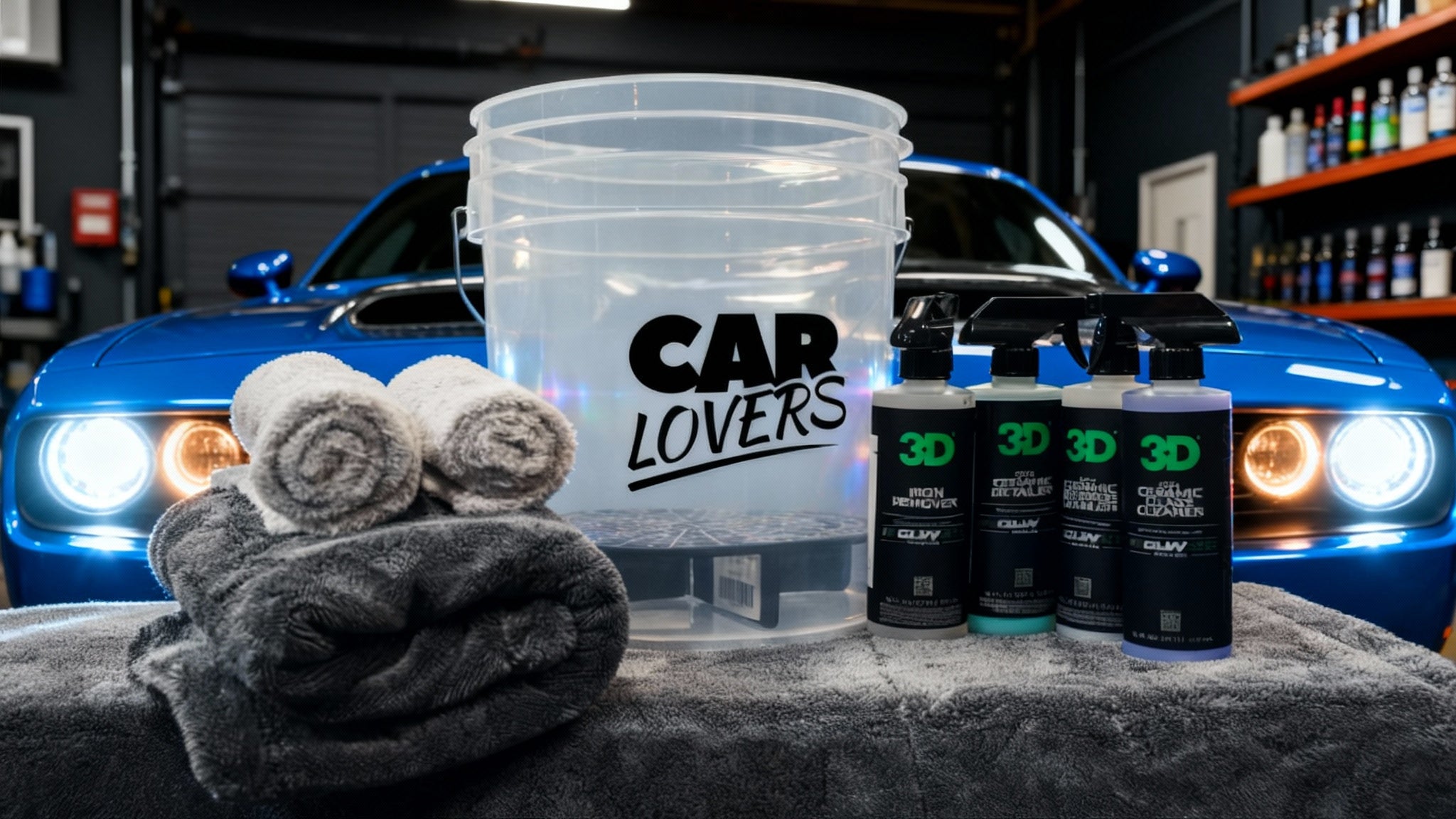 Kompletní dárkový set pro péči o vůz