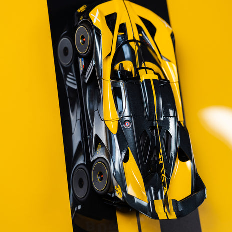 Obraz s modelem Bugatti Bolide W16 8.0 2020 (50x40 cm)