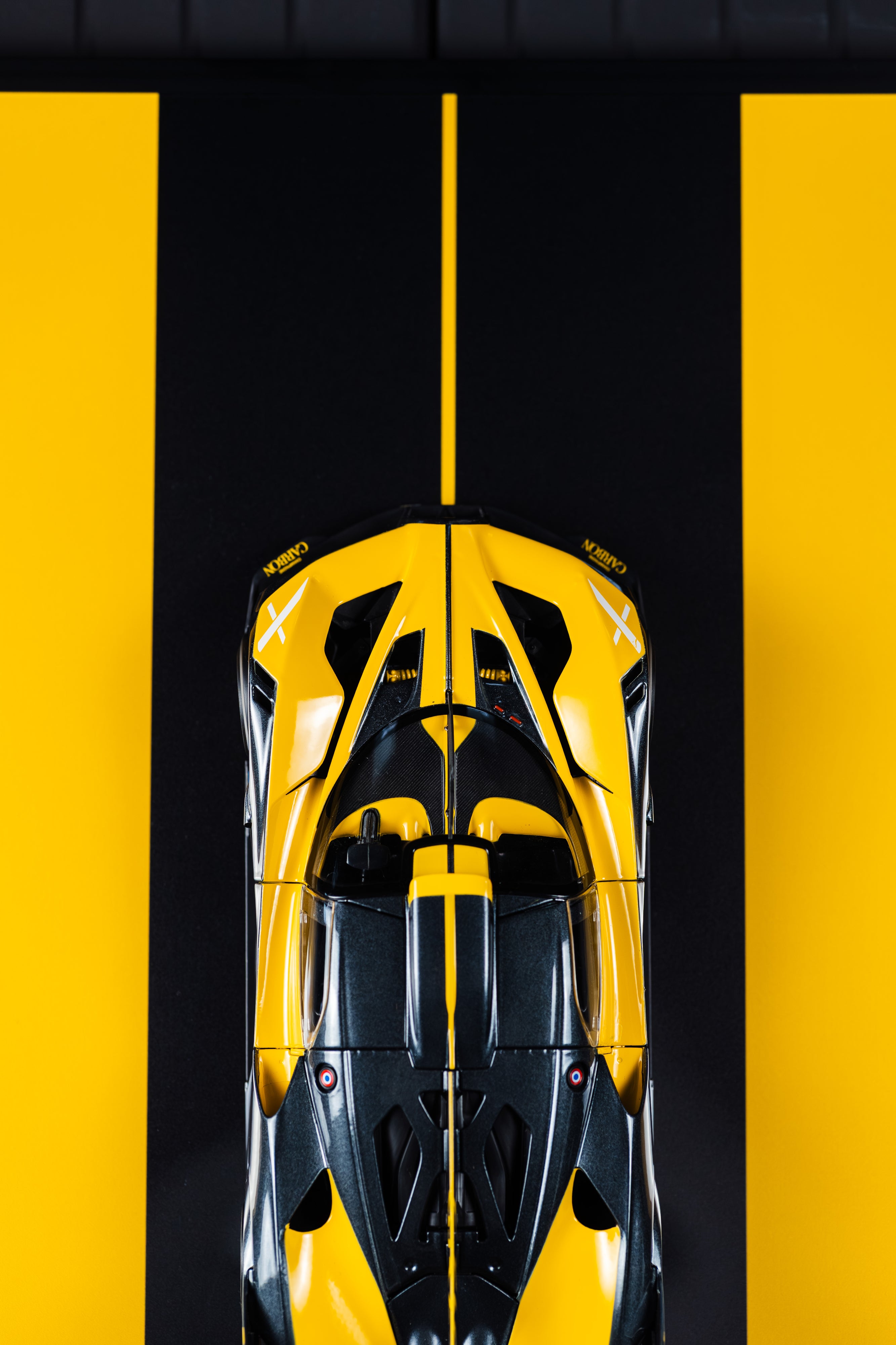 Obraz s modelem Bugatti Bolide W16 8.0 2020 (50x40 cm)