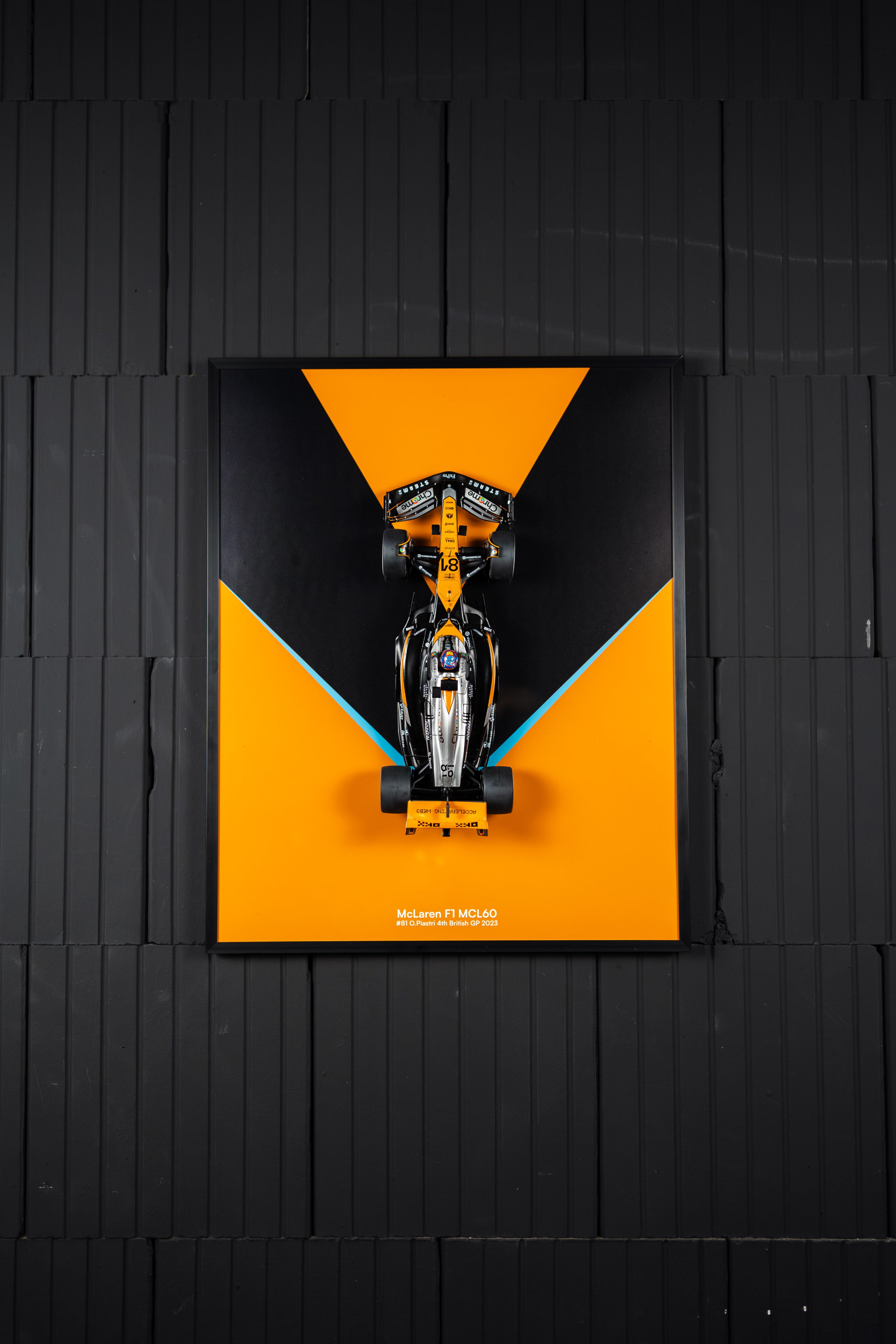 Obraz s modelem McLaren F1 MCL60 (50x40 cm)