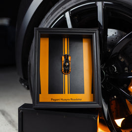 Obraz s modelem Huayra Roadster