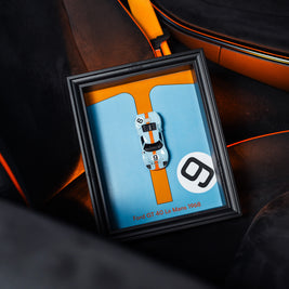 Obraz s modelem GT 40 Le Mans 1968