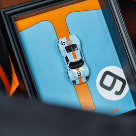 Obraz s modelem GT 40 Le Mans 1968