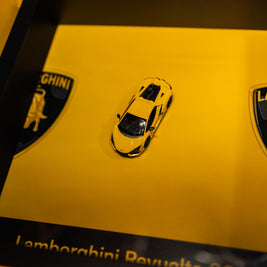 Obraz s modelem Lamborghini Revuelto 2024 (25x25 cm)
