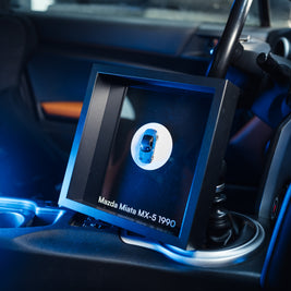 Obraz s modelem Mazda Miata MX-5 1990 (25x25 cm)