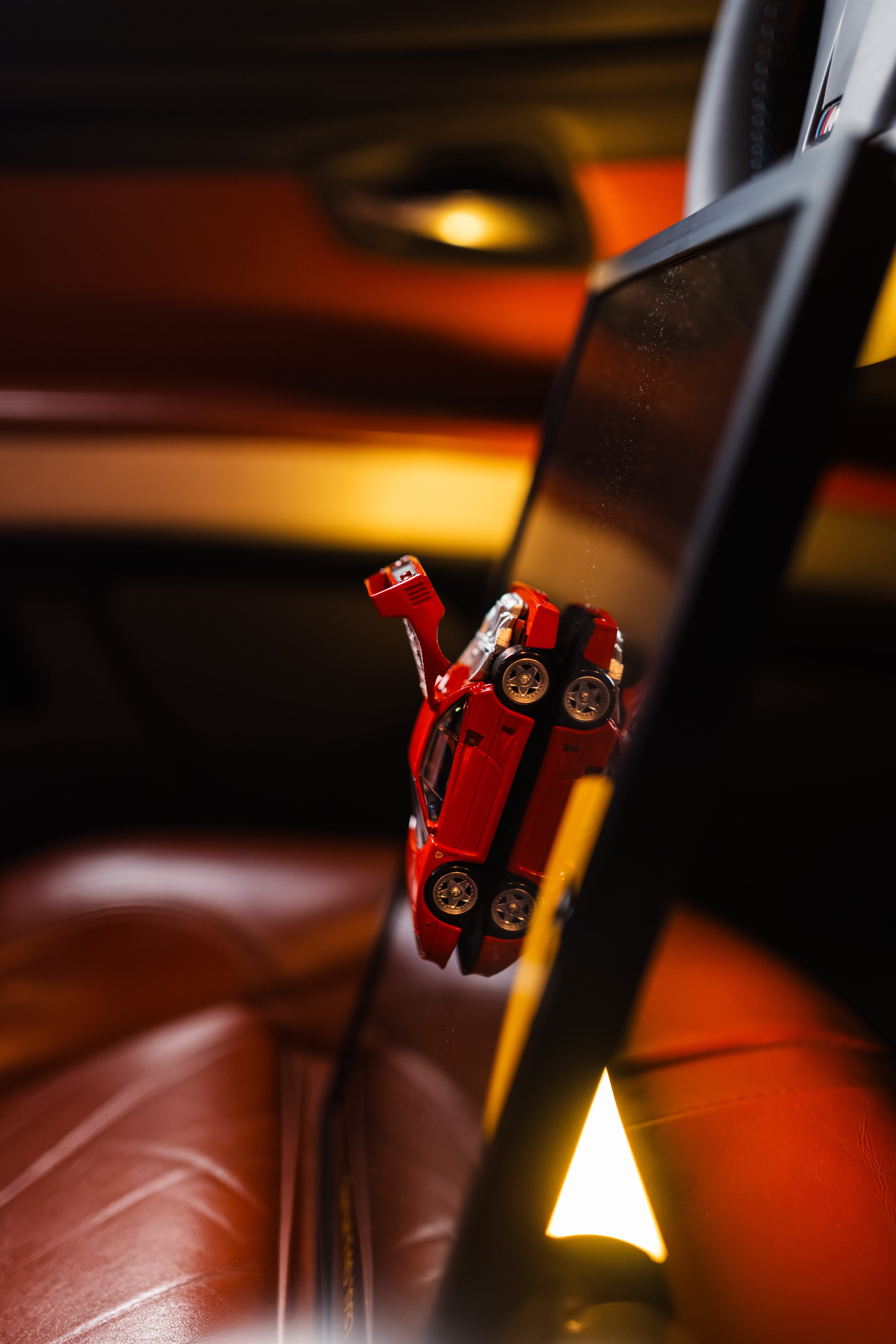 Obraz s modelem Ferrari F40 (21x30 cm)