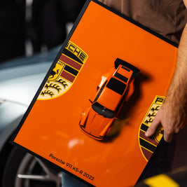 Obraz s modelem Porsche 911 KS-R (40x50 cm)