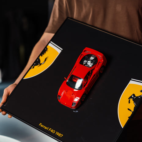 Obraz s modelem Ferrari F40 (50x50 cm)
