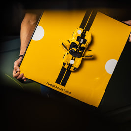 Obraz s modelem Ford GT40 (50x50 cm)