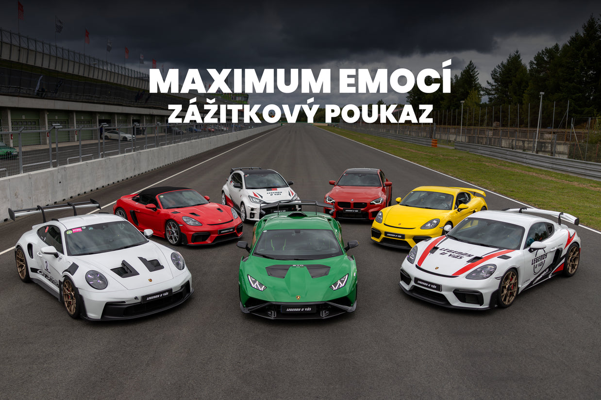 Maximum emocí - zážitkový poukaz