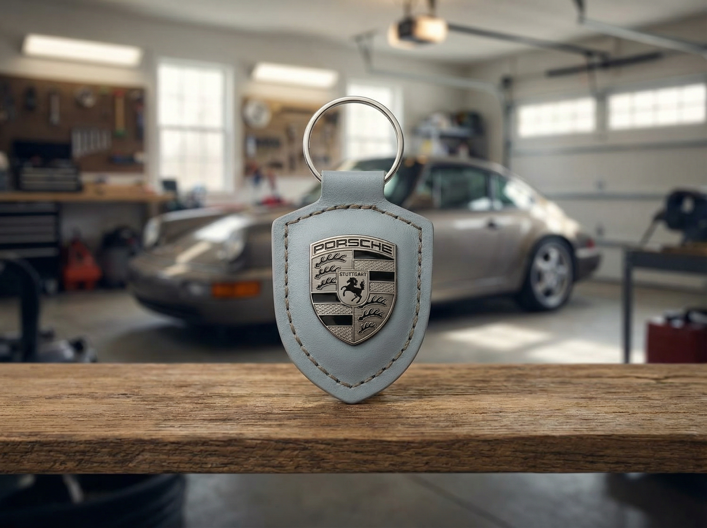 Klíčenka Porsche s erbem (Turbonite)