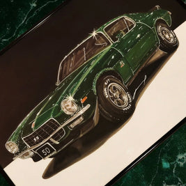 Ručně kreslený obraz vašeho vozu