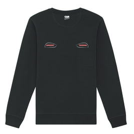 Porsche 718 Cayman/Boxster – unisex mikina bez kapuce CAR LOVERS – světla