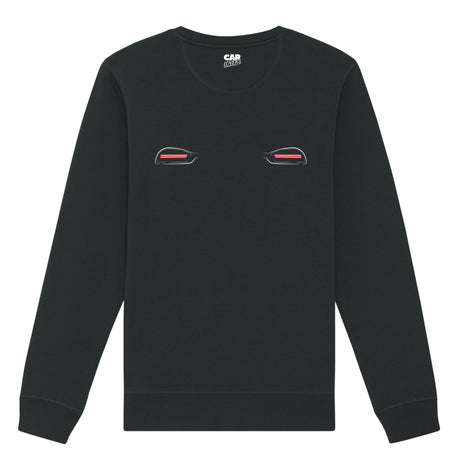 Porsche 718 Cayman/Boxster – unisex mikina bez kapuce CAR LOVERS – světla