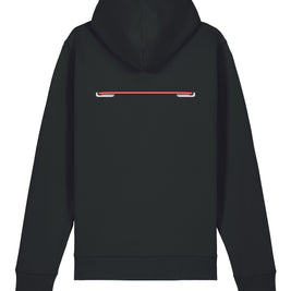 Porsche 911 (992) – unisex mikina s kapucí CAR LOVERS – světla