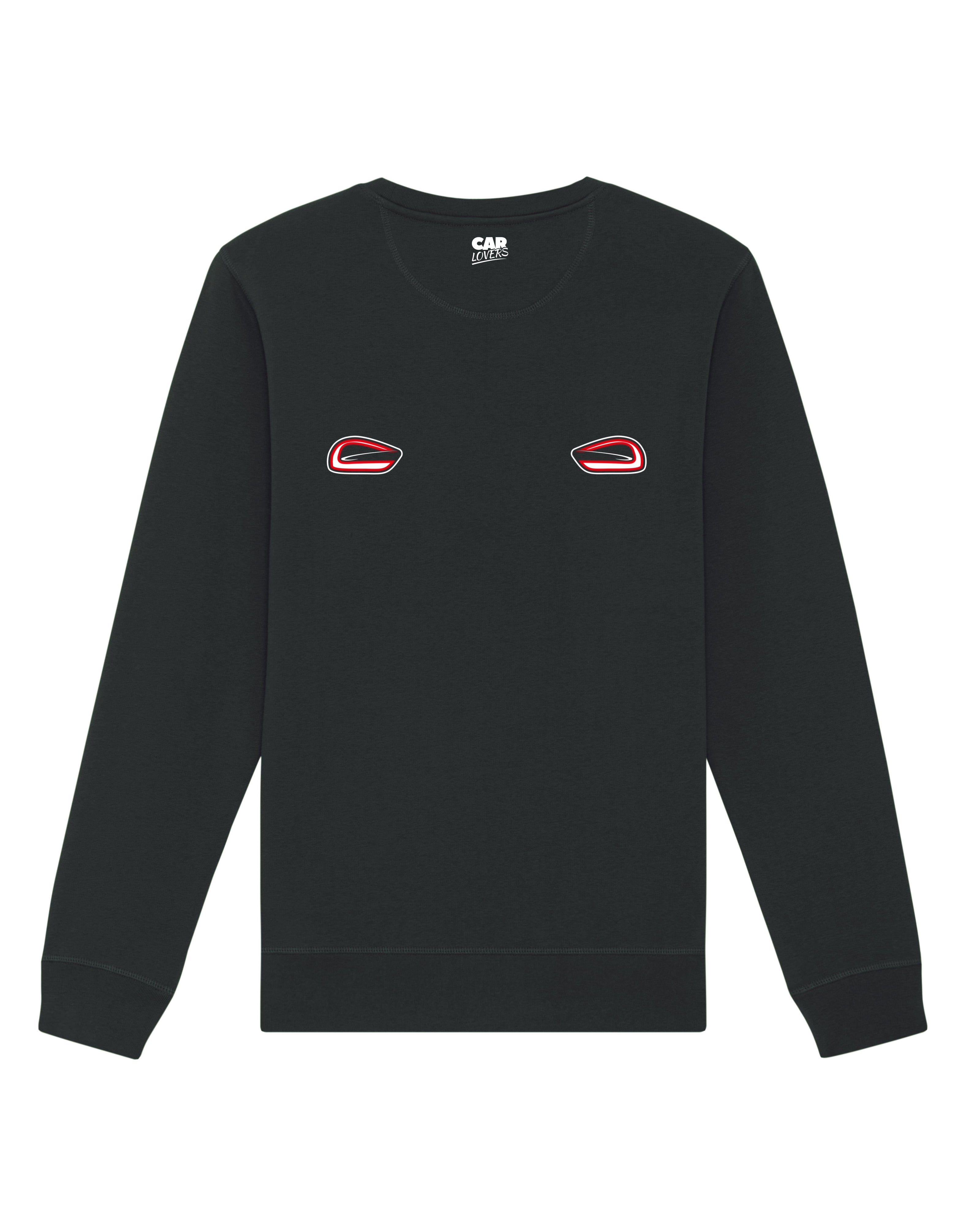 Porsche Cayman 981 – unisex mikina bez kapuce CAR LOVERS – světla