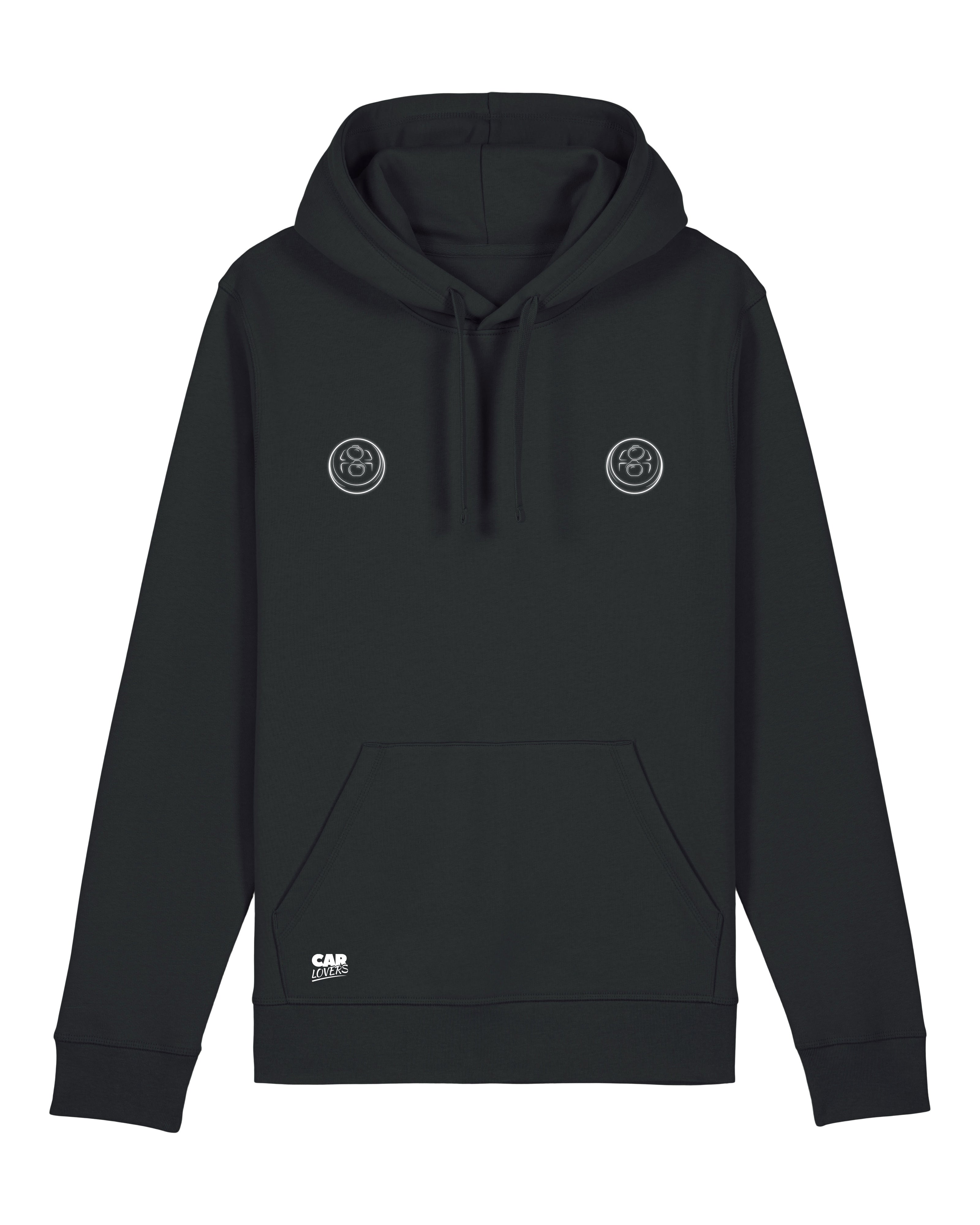 Porsche 911 (991) – unisex mikina s kapucí CAR LOVERS – světla