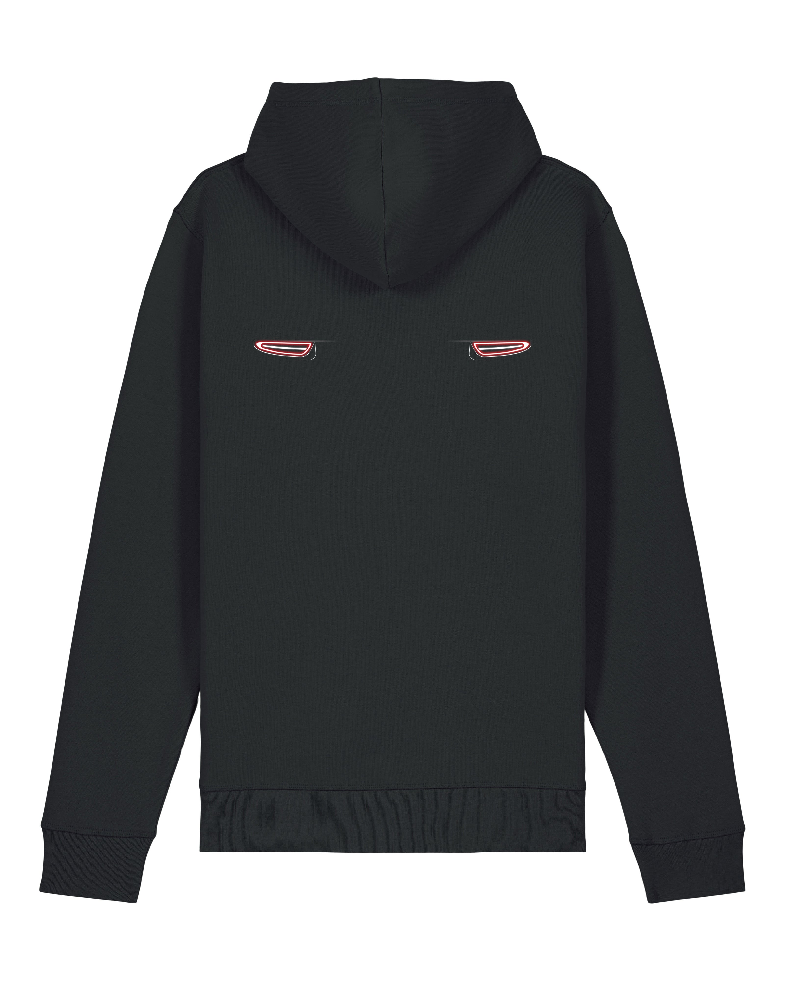 Porsche 911 (991) – unisex mikina s kapucí CAR LOVERS – světla