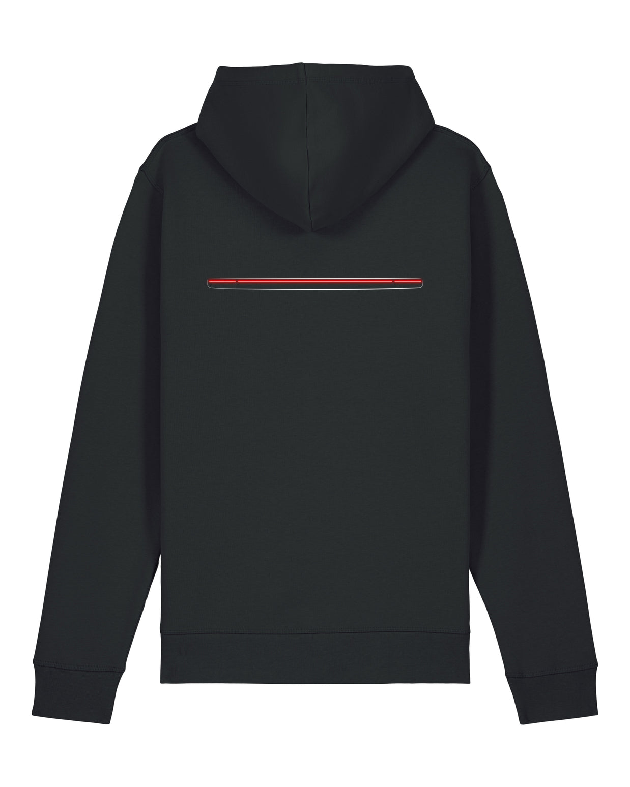 Porsche Taycan – unisex mikina s kapucí CAR LOVERS – světla