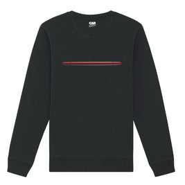 Porsche Taycan – unisex mikina bez kapuce CAR LOVERS – světla