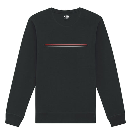 Porsche Taycan – unisex mikina bez kapuce CAR LOVERS – světla
