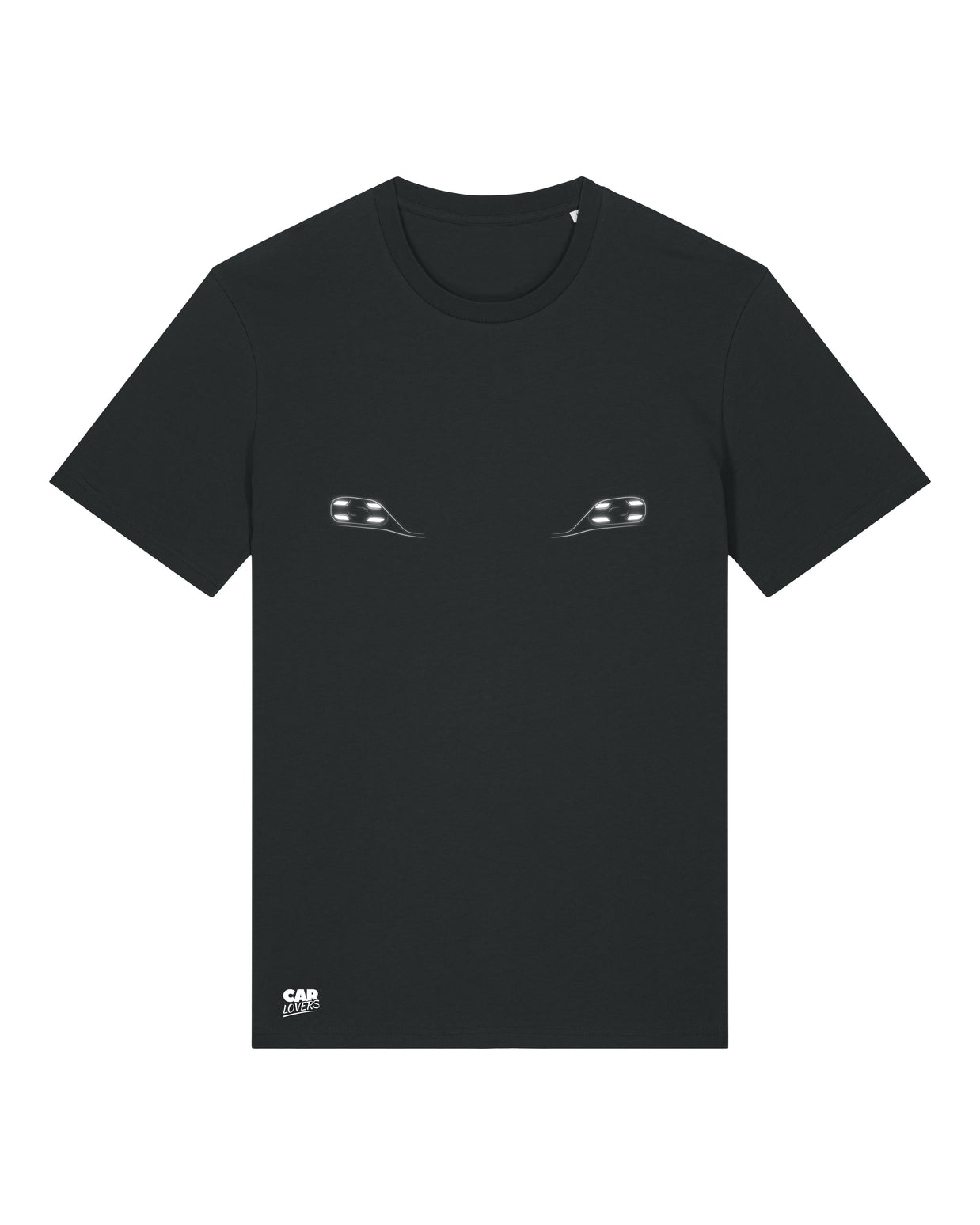 Porsche Taycan – unisex tričko CAR LOVERS – světla