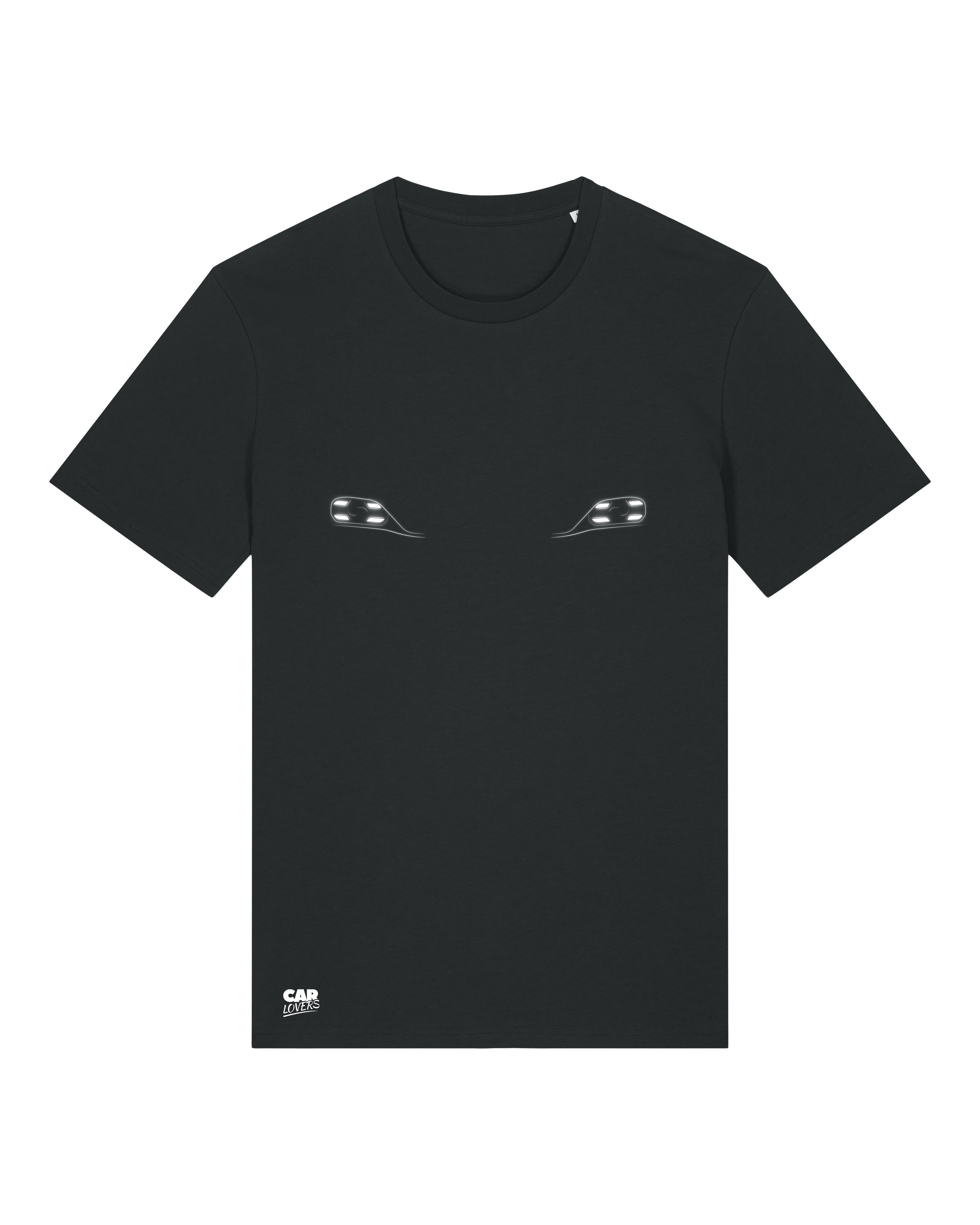 Porsche Taycan – unisex tričko CAR LOVERS – světla