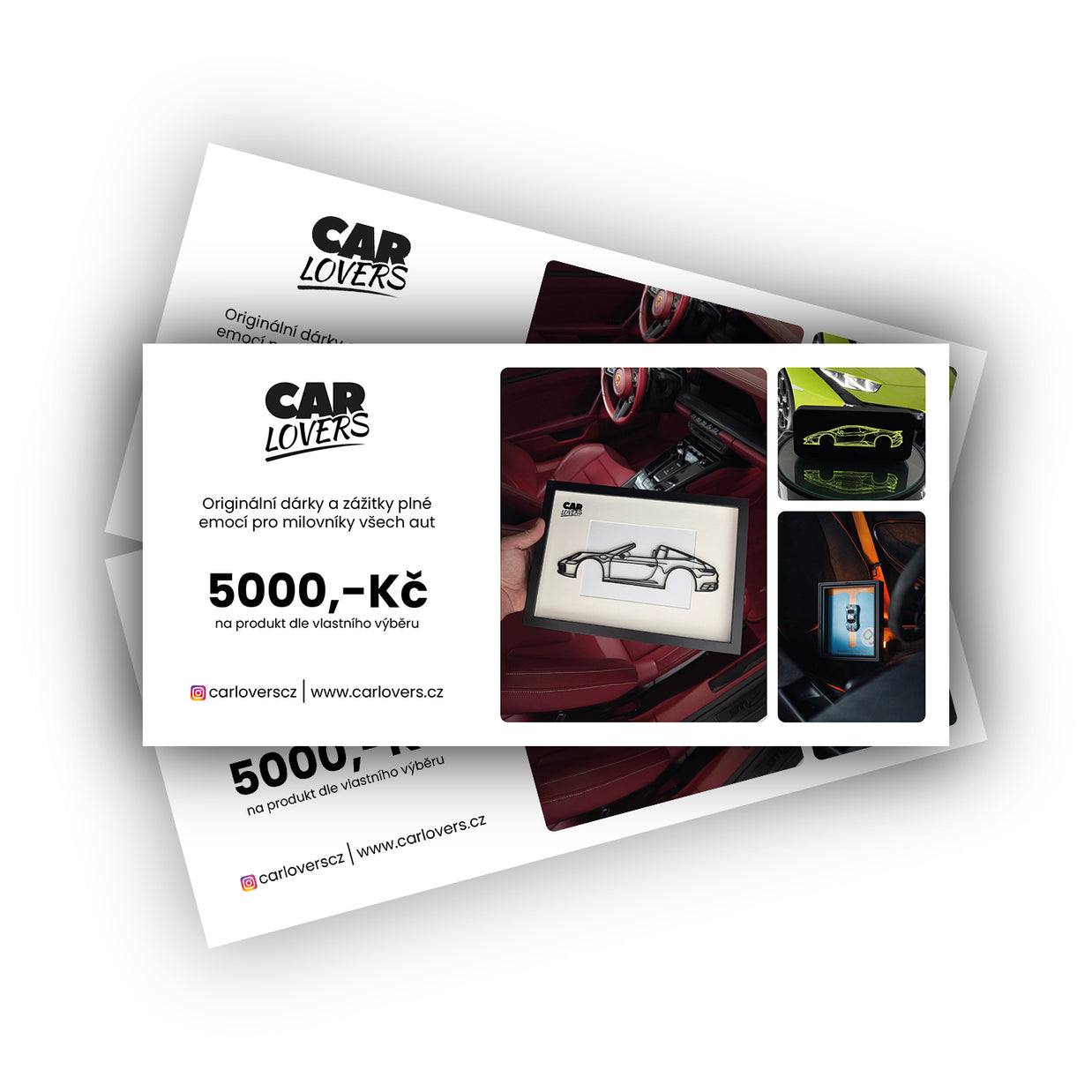 Dárkový poukaz - 5 000 Kč