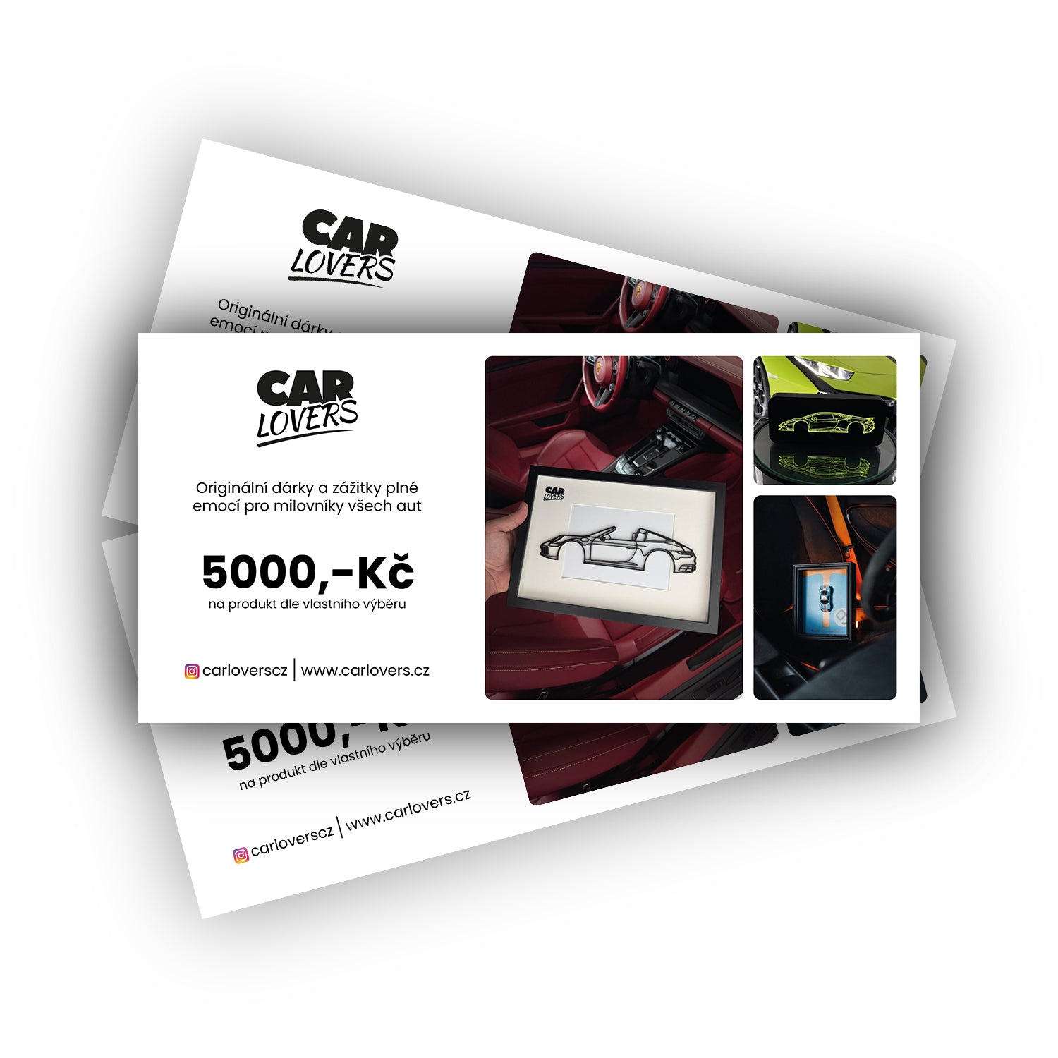 Dárkový poukaz - 5 000 Kč